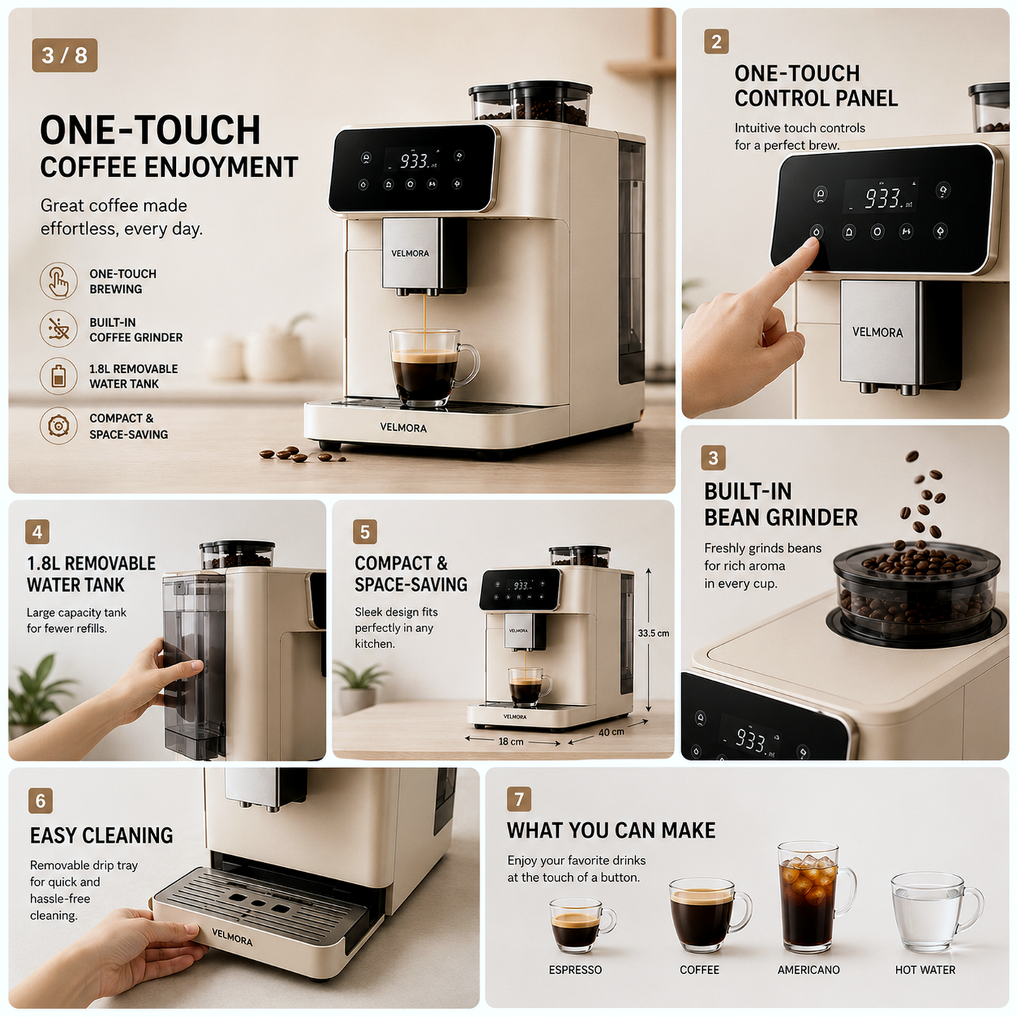 VELMORA B3 One-Touch