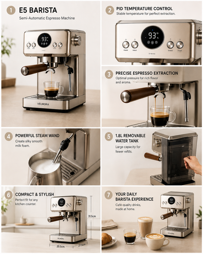 VELMORA E5 Barista