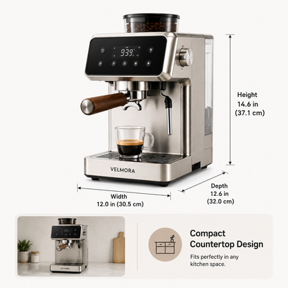 VELMORA E7 Barista Pro